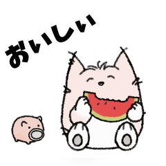 Moving!! cat sticker 2