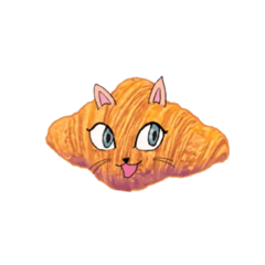 Croissant Nyan 1