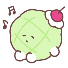 Cute melon cream pang