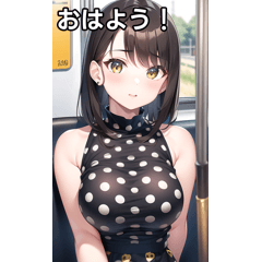 水玉女子は電車で行く２