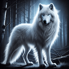 Mythical Beast Collection: White Wolf