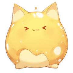 Custard Cat Covered in Custard