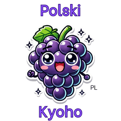 Kyoho Grape Sticker with PL Text