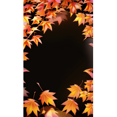 autumn leaves effect