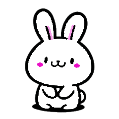 Nobuki's Rabbit Sticker