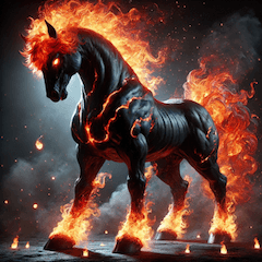 Mythical Creatures Collection:Fire Horse