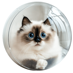 Ball cat [Ragdoll]