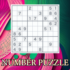 High difficulty! Number puzzle Sticker 2