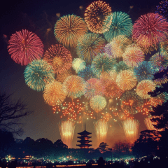 Dazzling Firework Show - A Visual Feast3