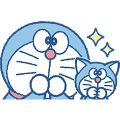【日文版】Doraemon & Tons of Cats Stickers