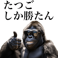 [Tatsugo] Funny Gorilla stamps to send