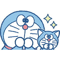 【英文版】Doraemon & Tons of Cats Stickers