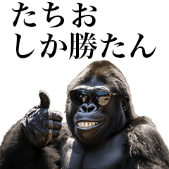 [Tachio] Funny Gorilla stamps to send