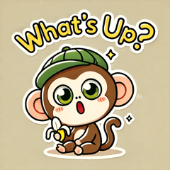 Silly Monkey Stickers@SFW