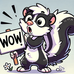 Skunk Sticker Pack @SFW