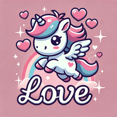 Magical Cute Pegasus