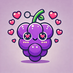 Grape Expressions Stickers