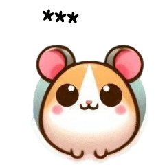 CUTE HAMSTER MADE FROM AI