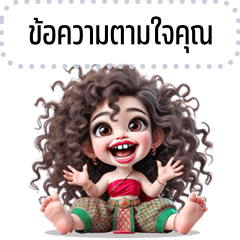 เปลี่ยนข้อความตามใจ: แก้วหน้าม้า น่ารัก