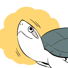 Kameyu's turtle stickers