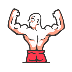 Baldy Muscle Builder