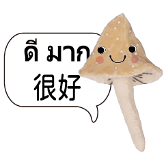 Thailand Cute Mushroom Baby 4