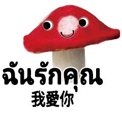 Thailand Cute Mushroom Baby 6