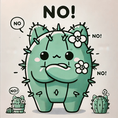 Cactus Cat Stickers