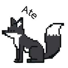 Pixel Craft : Black Fox (Gen Alpha)