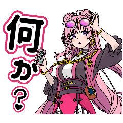 Momo-iro paradise LINE Stickers Vol.2