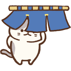 usamusiのスタンプ11 猫