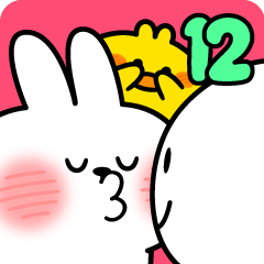 Spoiled Rabbit 12 – LINE stickers | LINE STORE