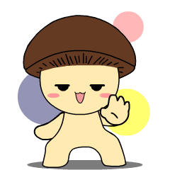 Mushroom kid : Effect stickers