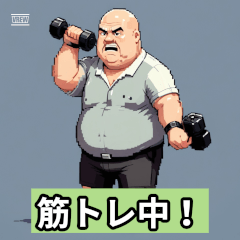 Small Chubby Bald Man2