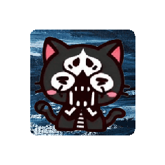 骷髏貓◇。◇初登場
