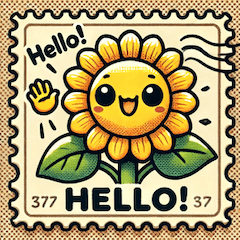 Sunny Sunflower Sticker Set