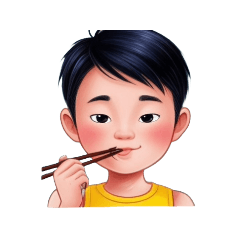 吃麵看書的男孩 part 2