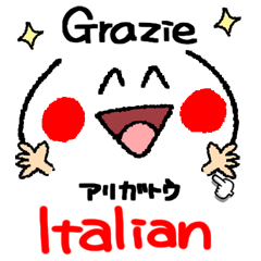 Italian. Smile reactions