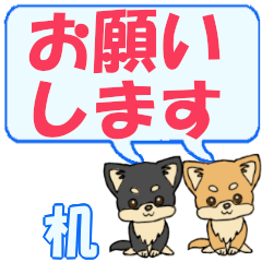 Tsukue's letters Chihuahua2