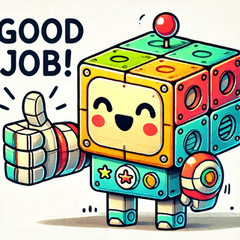 Cube Robot Stickers