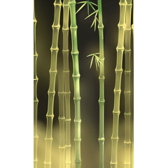 Bamboo forest effect