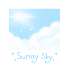 i sent the sky to you.