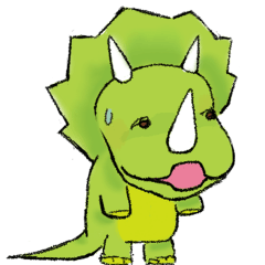 Triceratops the Dinosaur Tokepoo