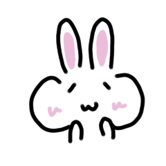手繪兔子