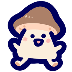 Good mushrooms lien sticker