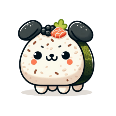 AI Onigiri Dog2