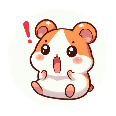 hamster-san stamp