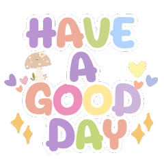 Have a good day - Pastel