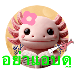 The language of  the life of  axolotl