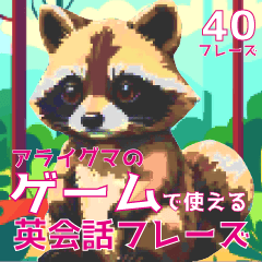 Racoon English phrases for gaming